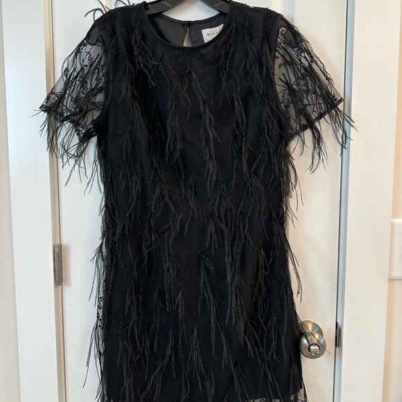 Milly Black Sleeveless Sheath Mini Dress - Picture 4 of 5